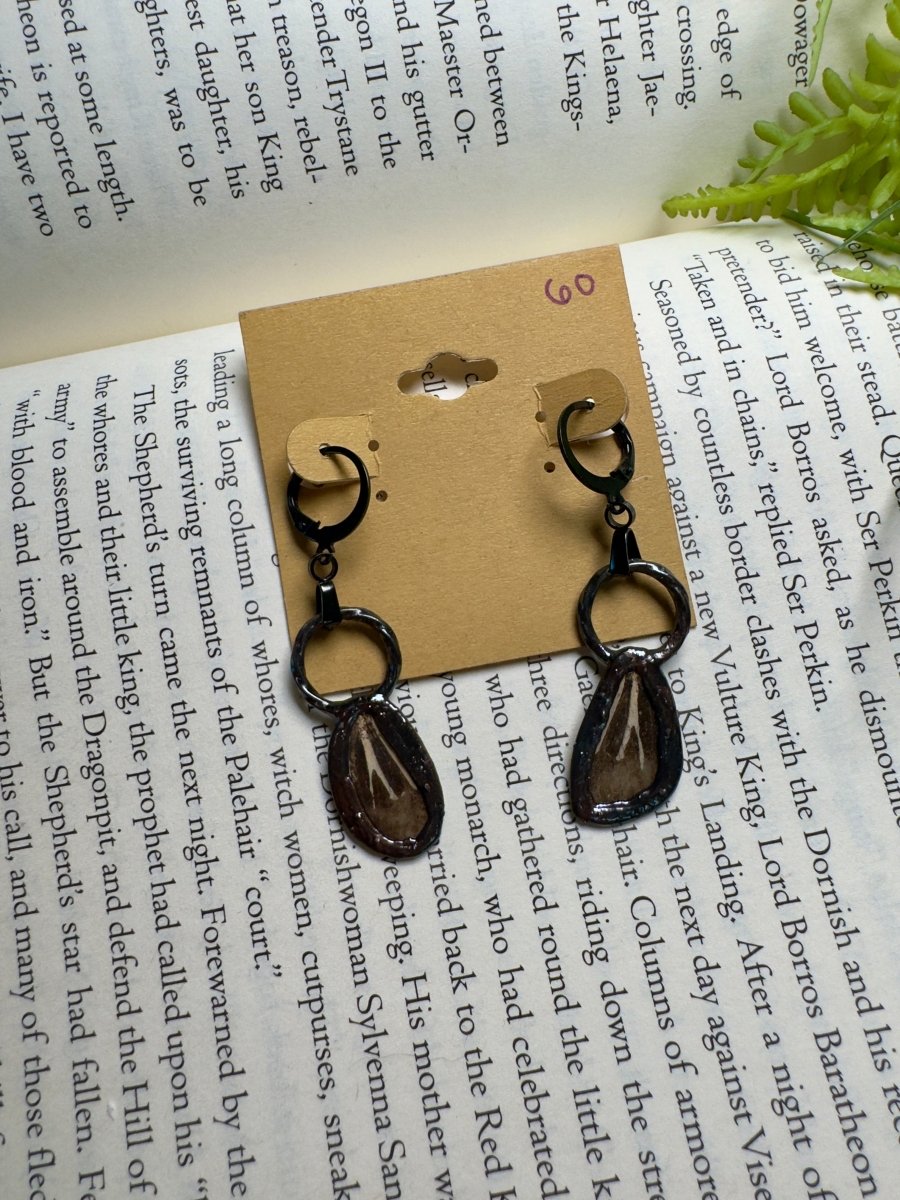 Moth Wing Earrings | Copper Ashes
