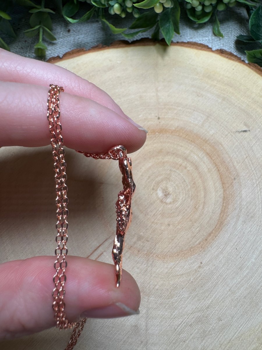 Muskrat Jawbone Necklace | Copper Ashes