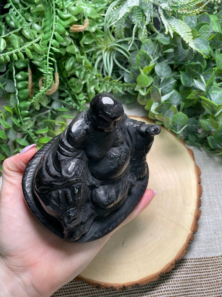 Obsidian Buddha | Copper Ashes