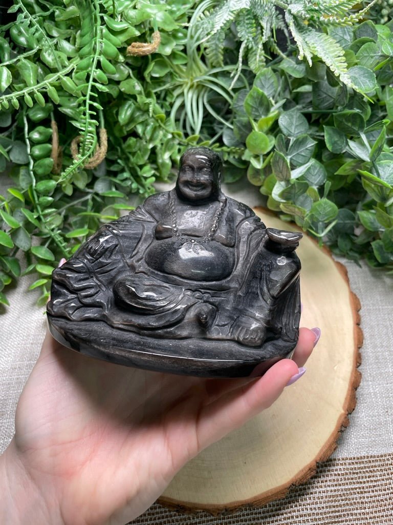 Obsidian Buddha | Copper Ashes