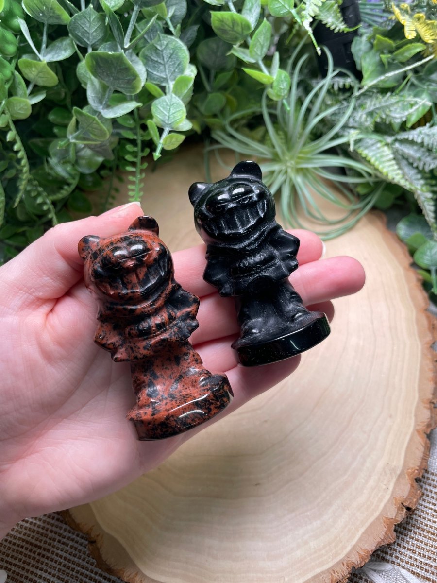 Obsidian Cat Man | Copper Ashes