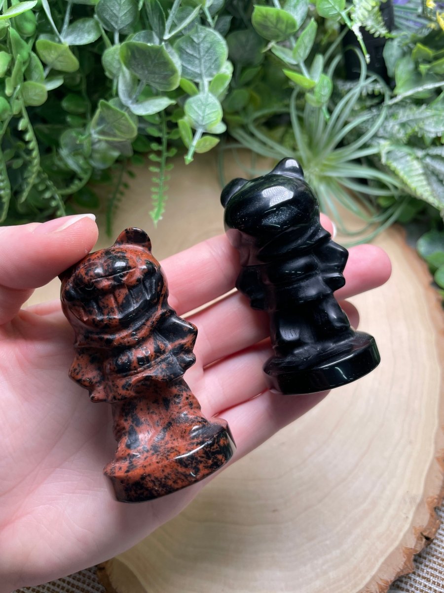 Obsidian Cat Man | Copper Ashes