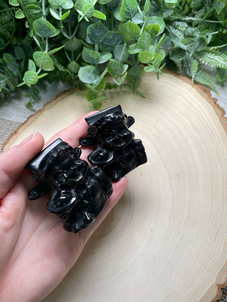 Obsidian Dog Character | Copper Ashes