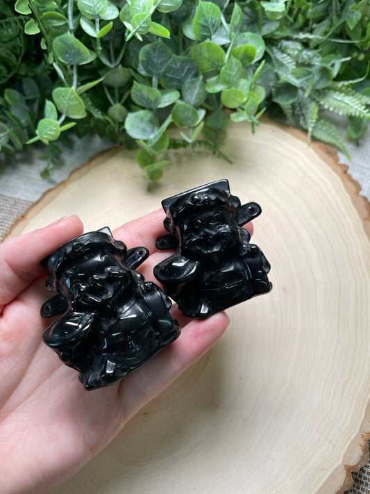 Obsidian Dog Character | Copper Ashes