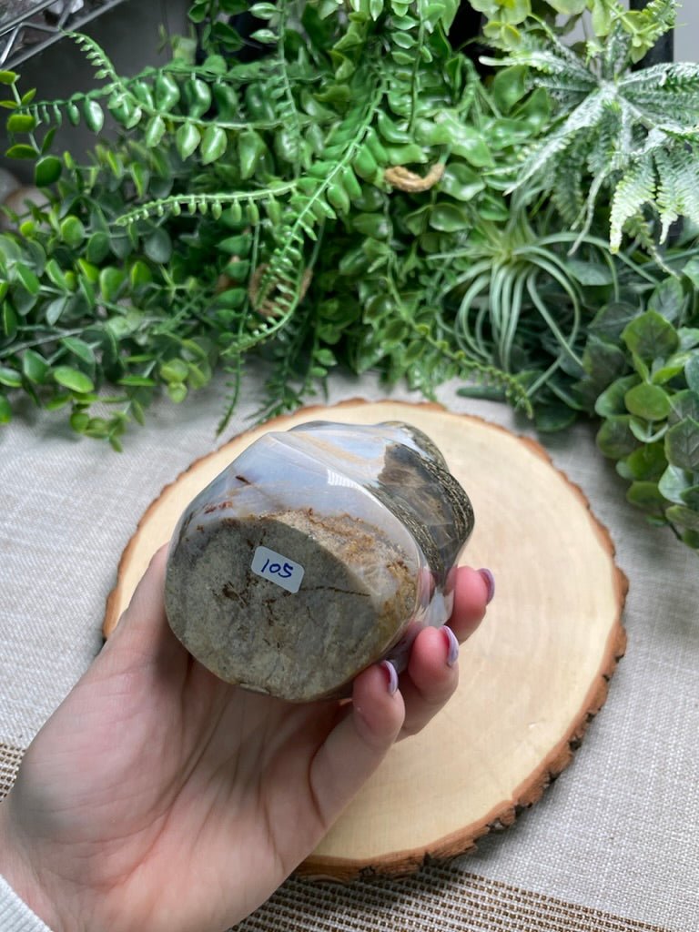 Ocean Jasper Flame | Copper Ashes