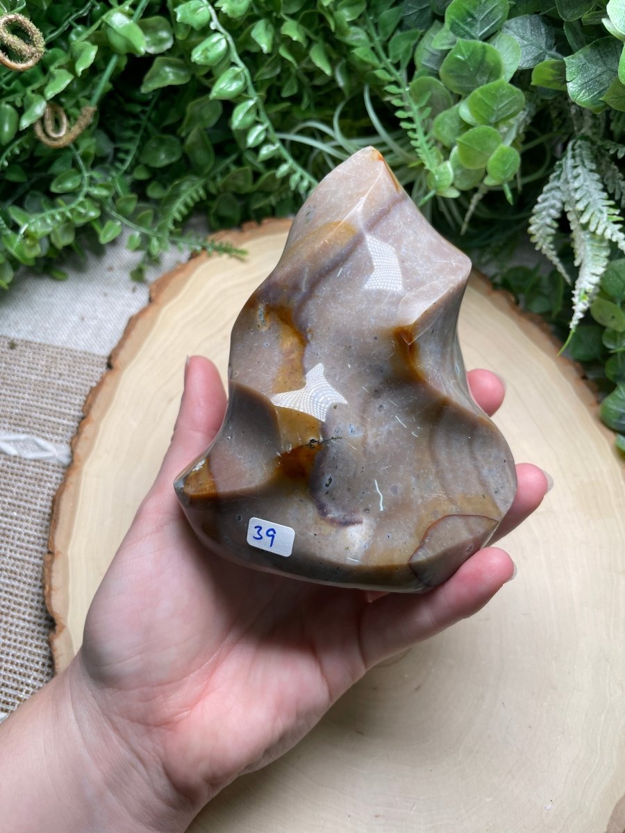 Ocean Jasper Flame | Copper Ashes