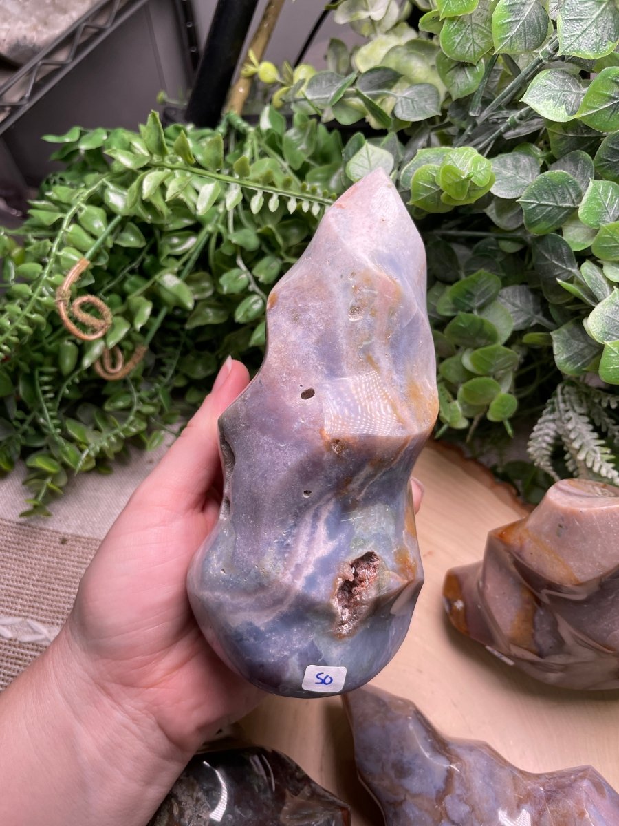 Ocean Jasper Flame | Copper Ashes