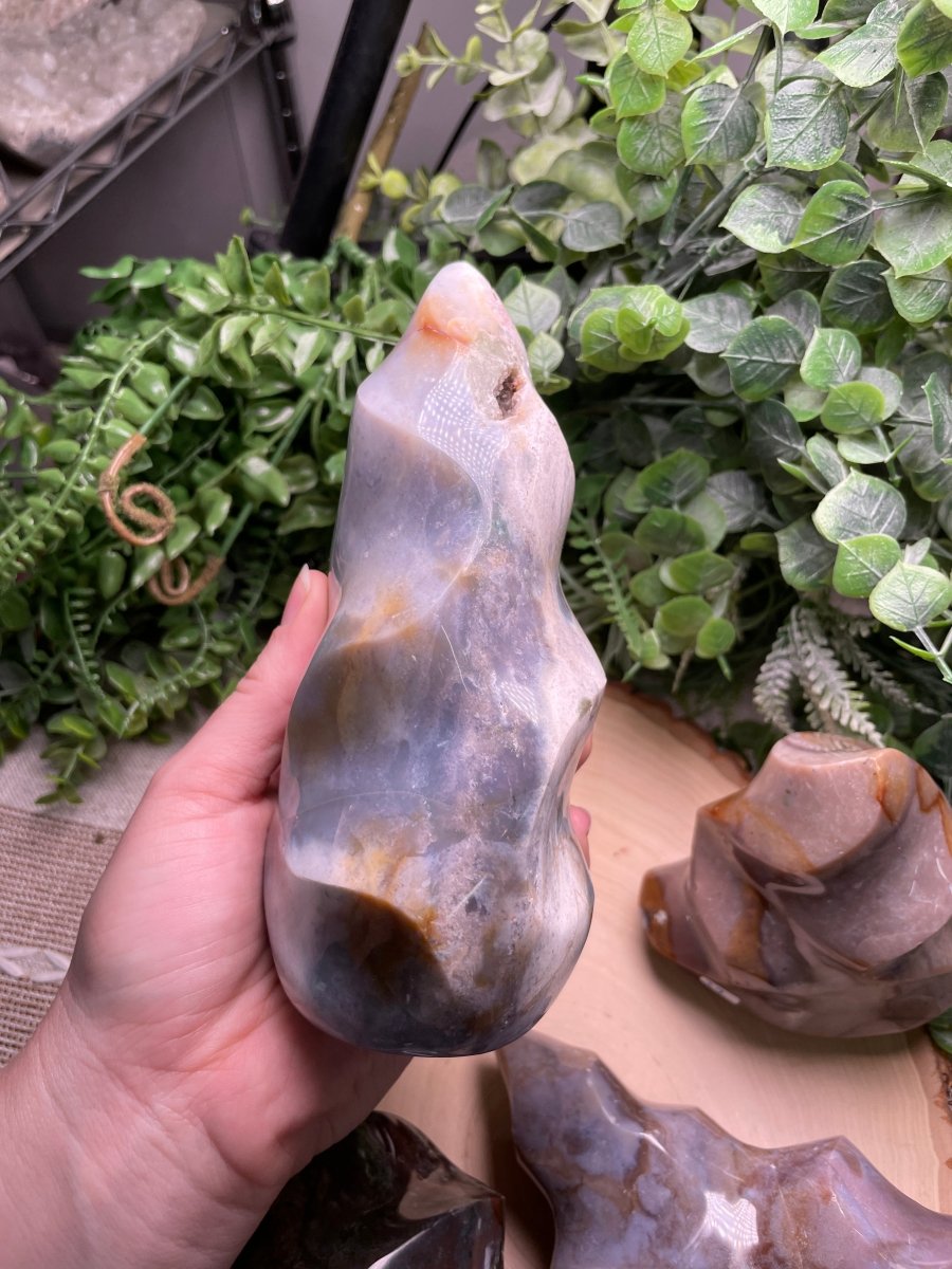 Ocean Jasper Flame | Copper Ashes