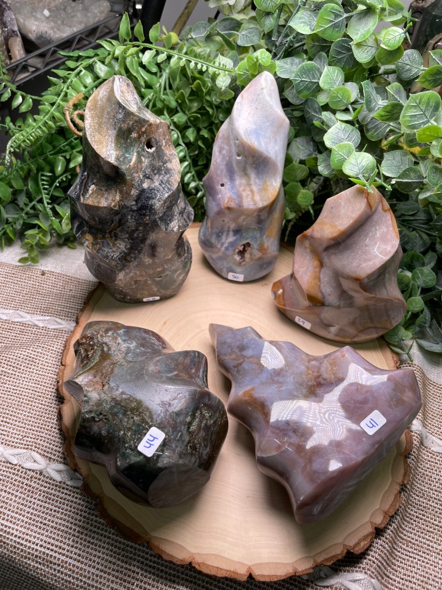 Ocean Jasper Flame | Copper Ashes