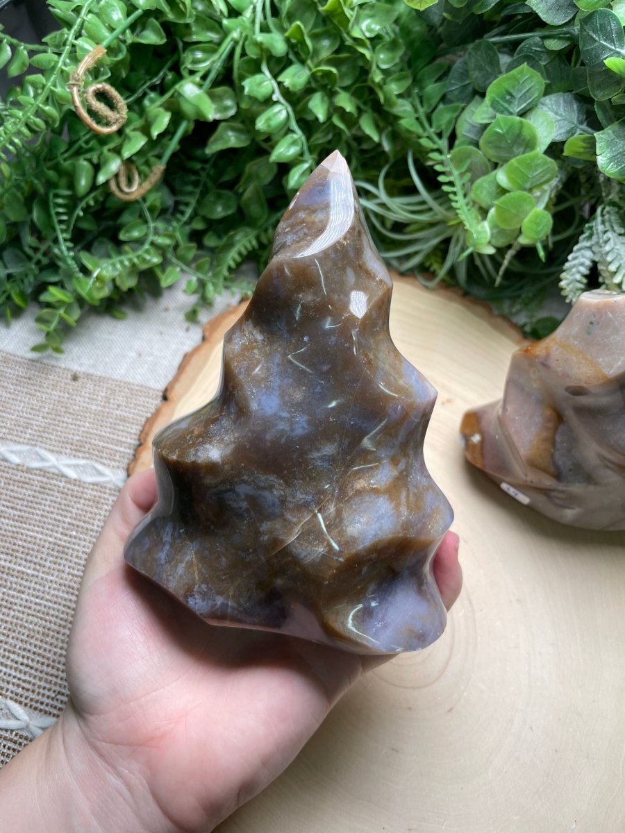 Ocean Jasper Flame | Copper Ashes