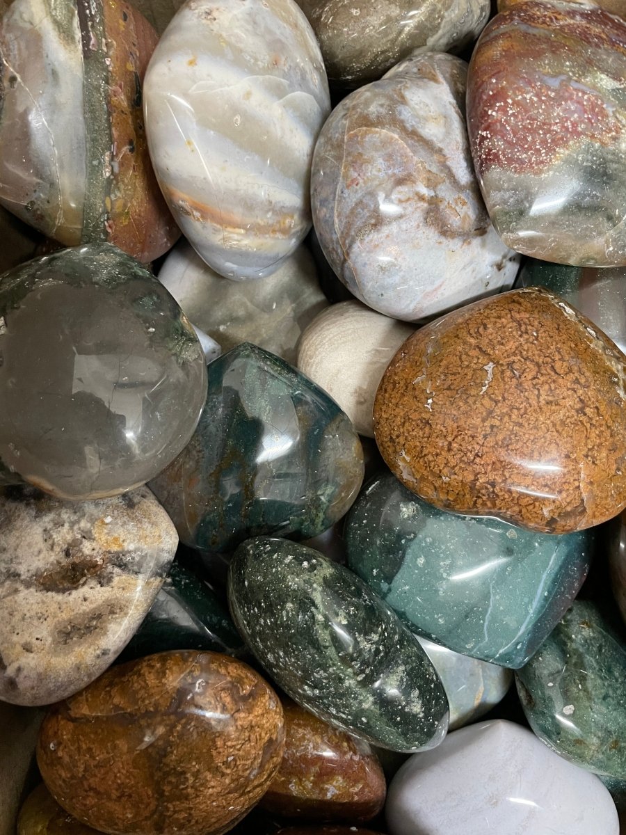 Ocean Jasper Heart | Copper Ashes