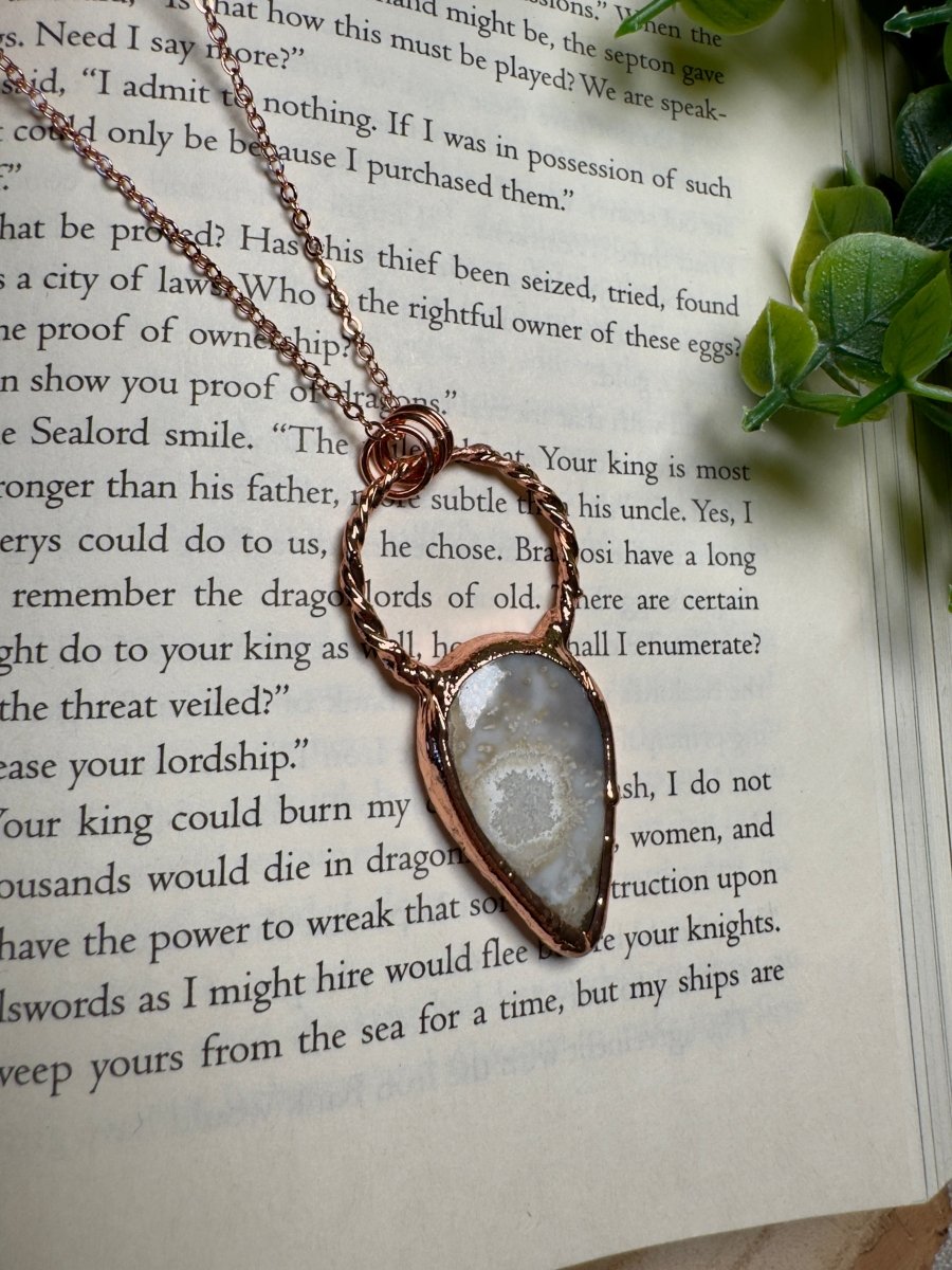 Ocean Jasper Necklace | Copper Ashes