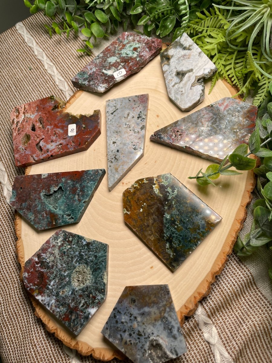 Ocean Jasper Slab | Copper Ashes