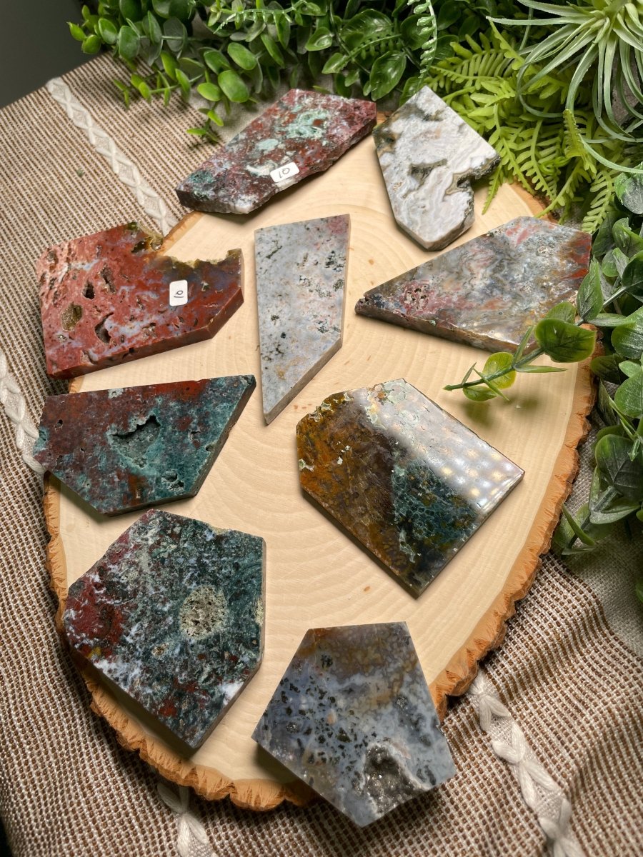 Ocean Jasper Slab | Copper Ashes