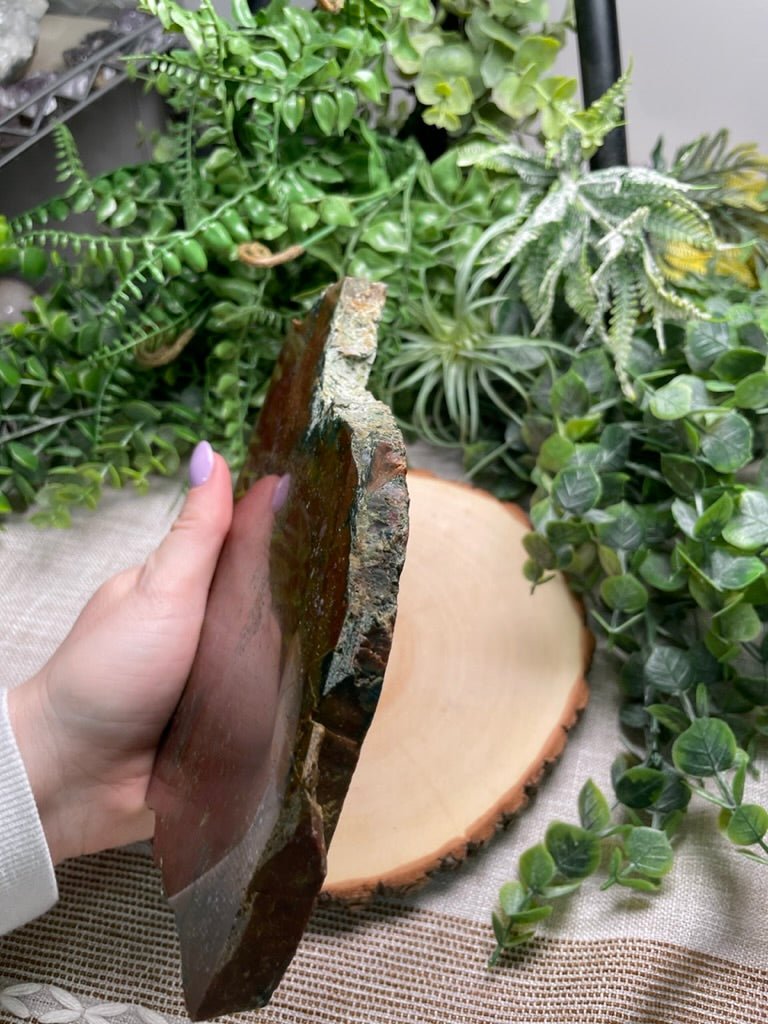 Ocean Jasper Slab | Copper Ashes