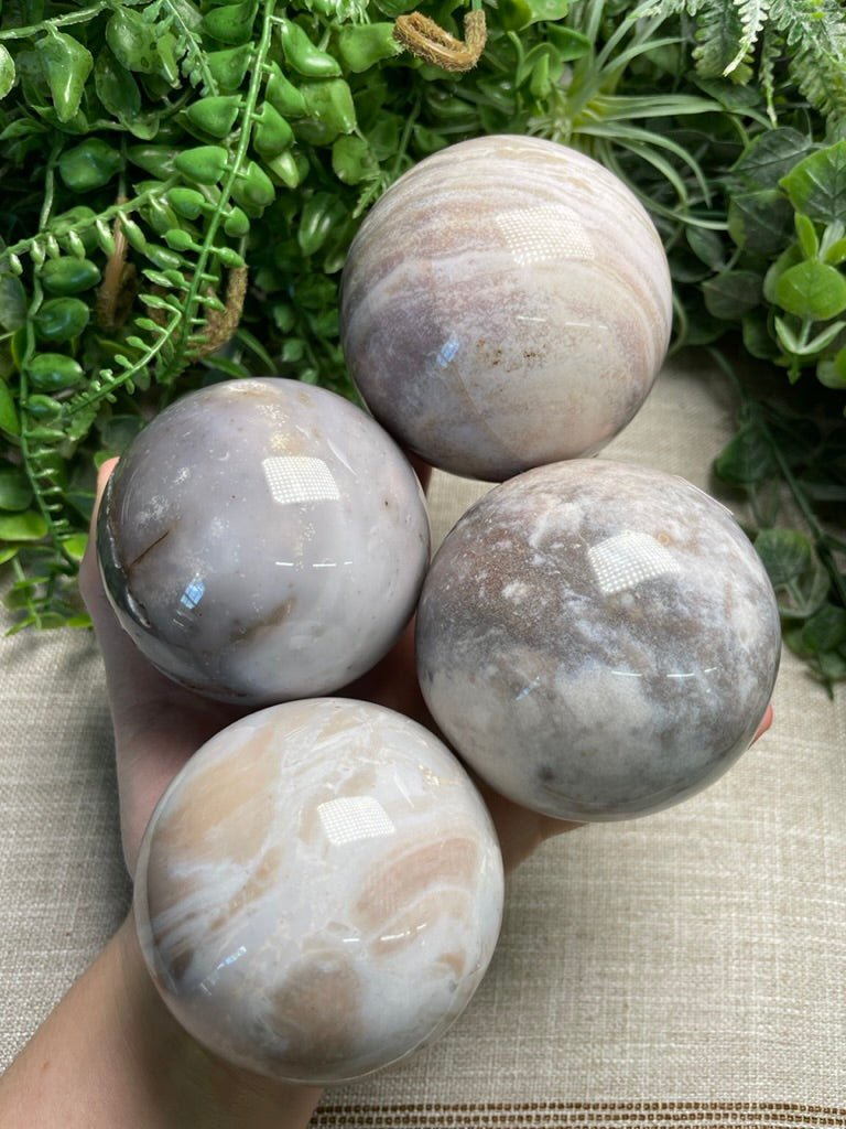 Ocean Jasper Sphere | Copper Ashes