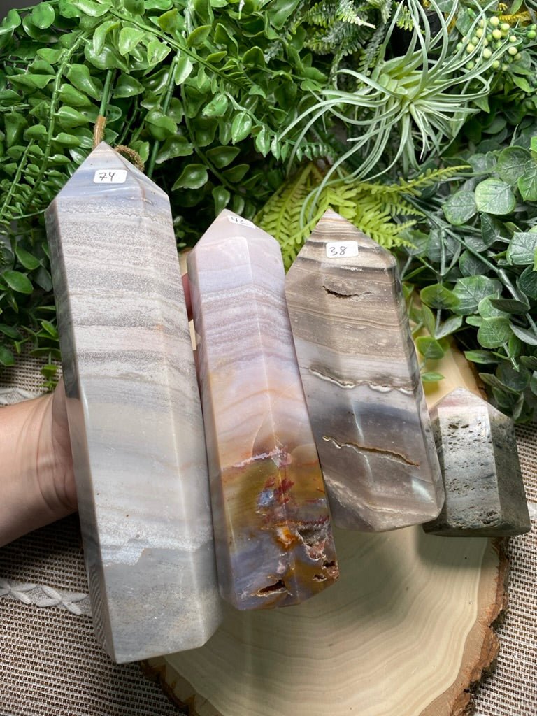 Ocean Jasper Tower | Copper Ashes