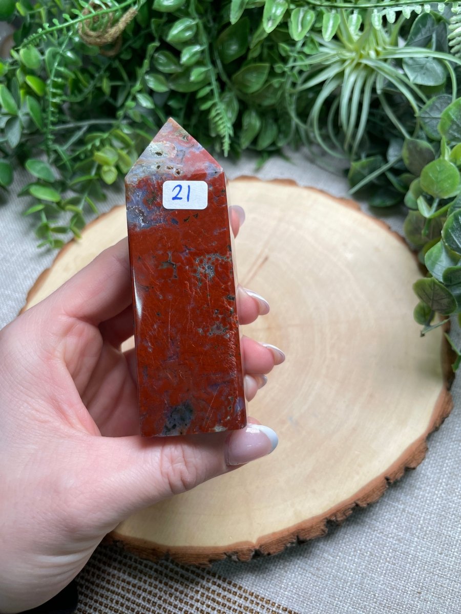 Ocean Jasper Tower | Copper Ashes