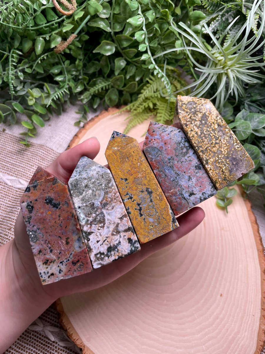 Ocean Jasper Tower | Copper Ashes