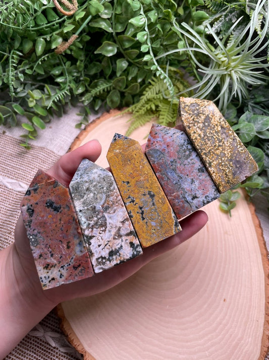 Ocean Jasper Tower | Copper Ashes