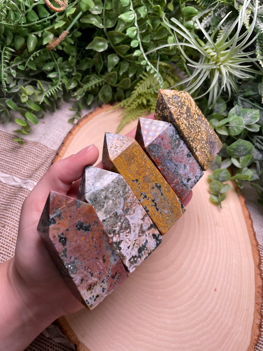 Ocean Jasper Tower | Copper Ashes