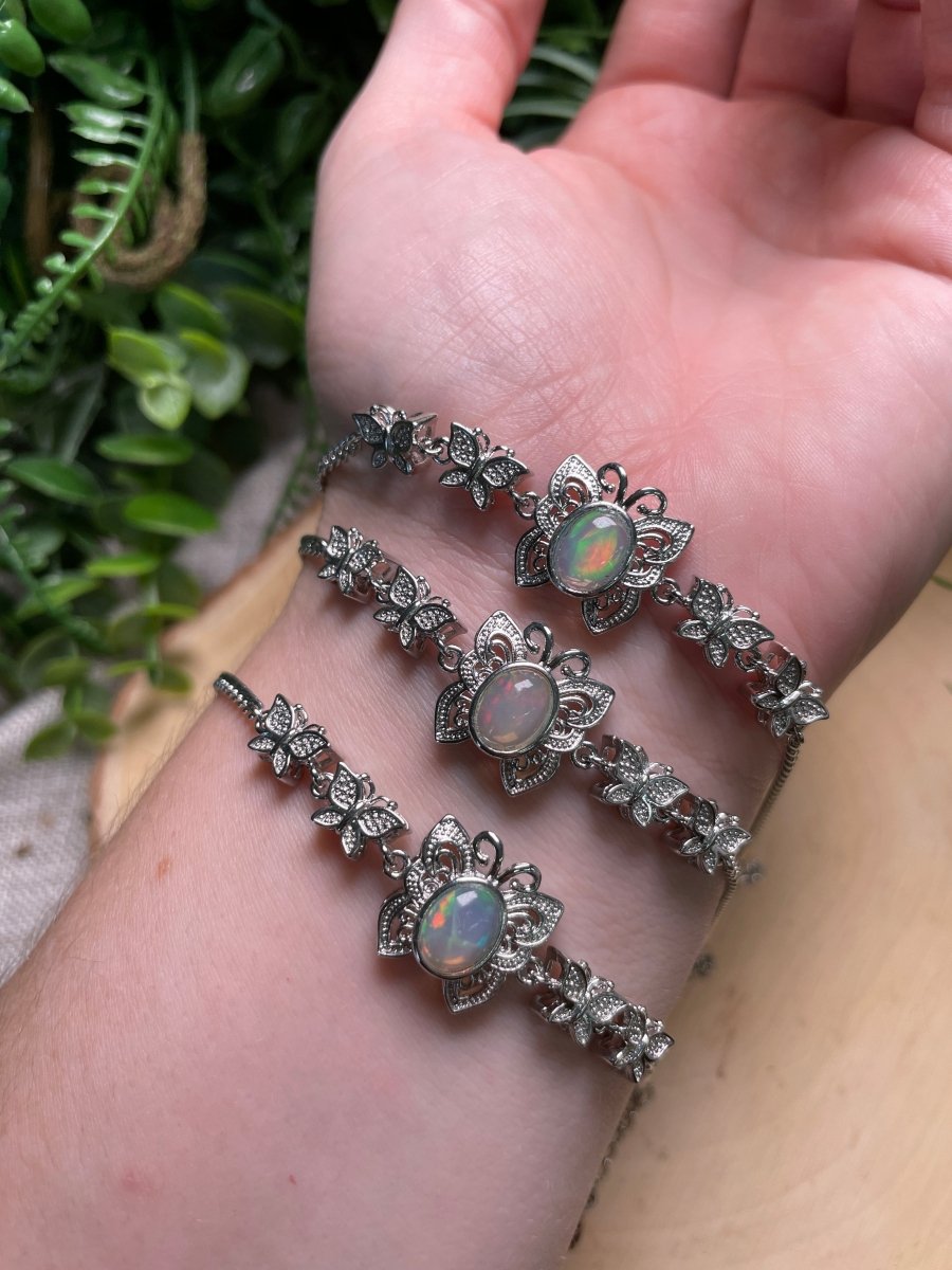 Opal Butterfly Bracelet | Copper Ashes