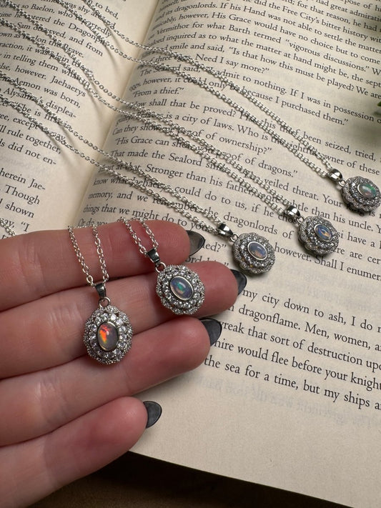 Opal Necklace | Copper Ashes