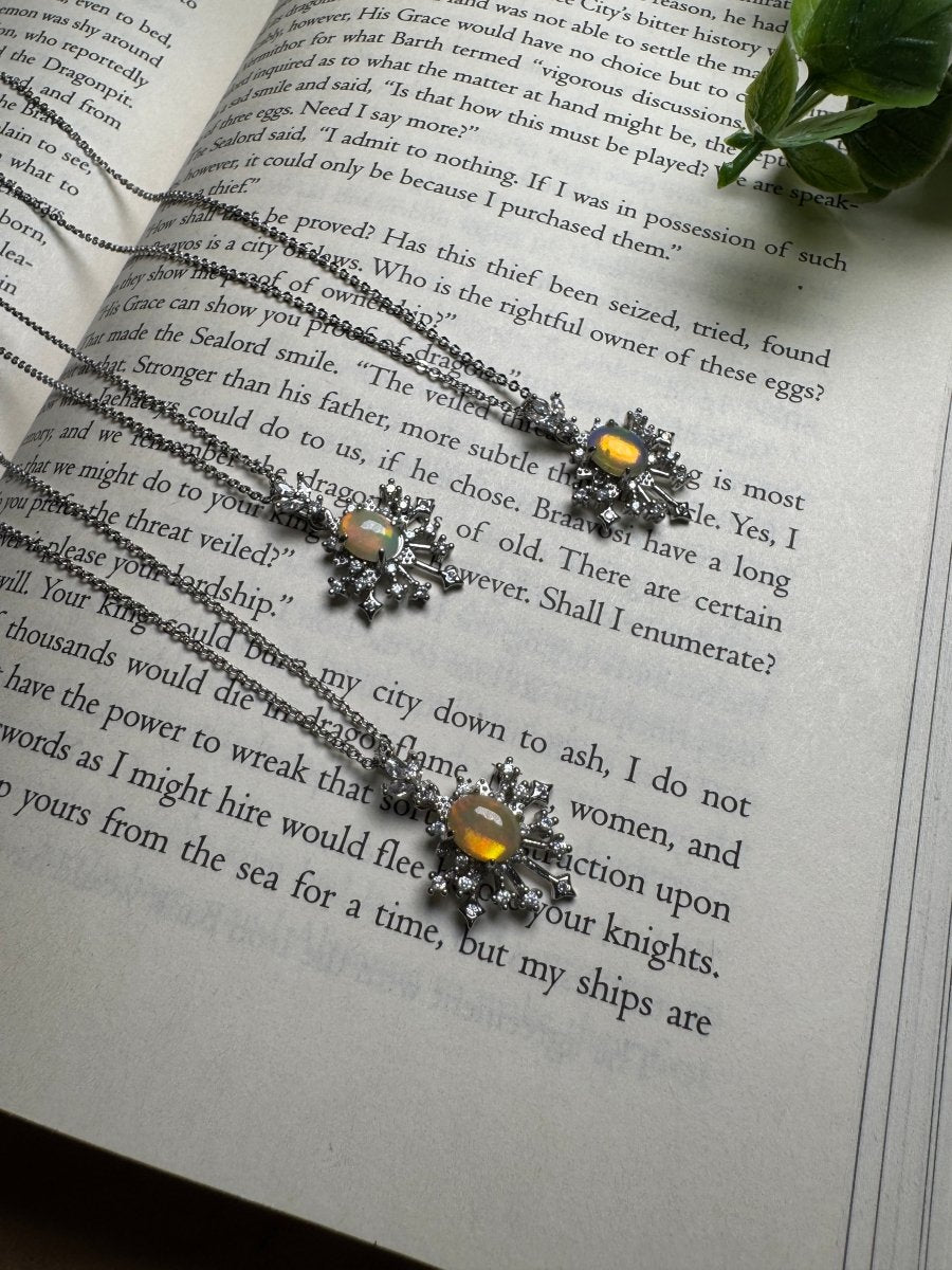 Opal Necklace Adjustable | Copper Ashes