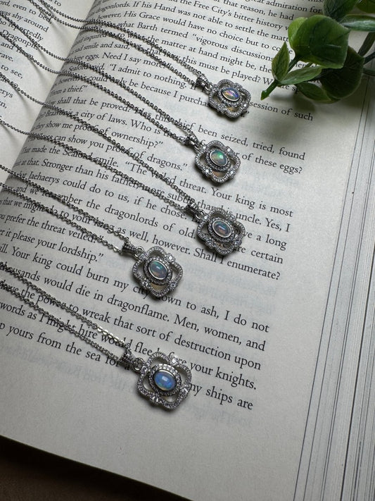 Opal Necklace Adjustable | Copper Ashes