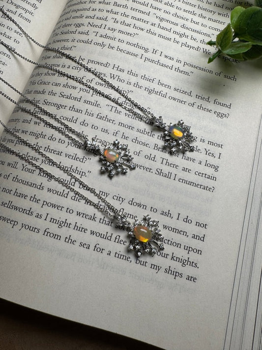 Opal Necklace Adjustable | Copper Ashes