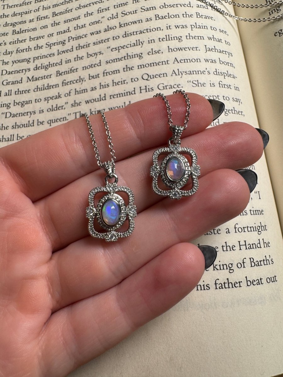 Opal Necklace Adjustable | Copper Ashes