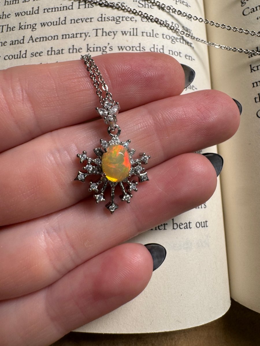 Opal Necklace Adjustable | Copper Ashes