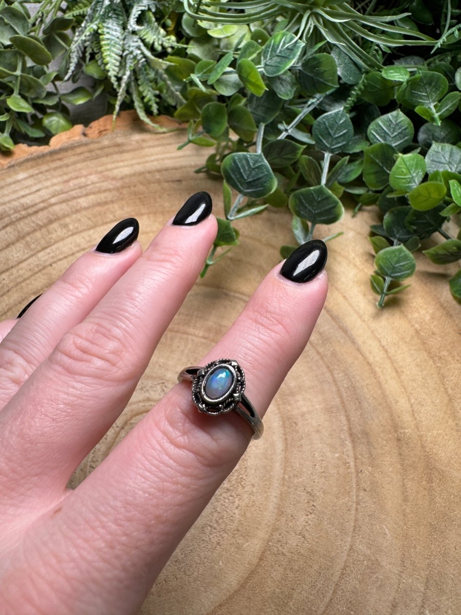 Opal Ring Adjustable | Copper Ashes