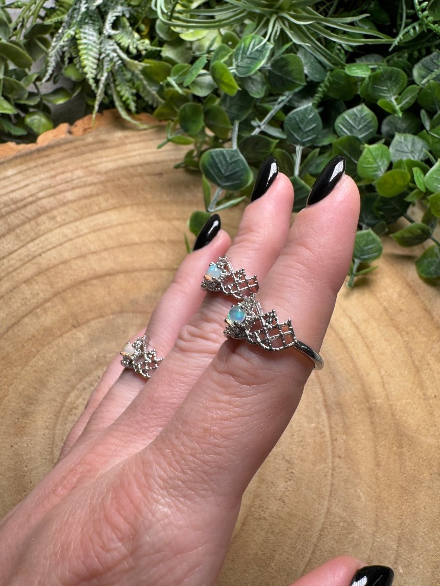 Opal Ring Adjustable | Copper Ashes