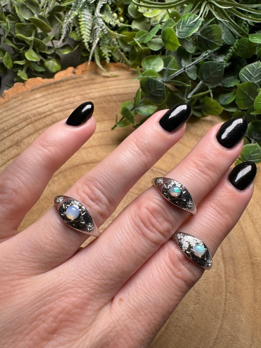 Opal Ring Adjustable | Copper Ashes