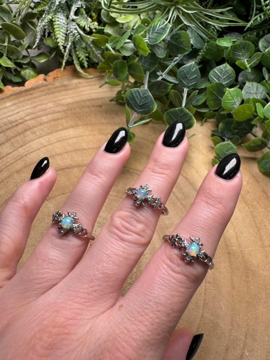 Opal Ring Adjustable | Copper Ashes
