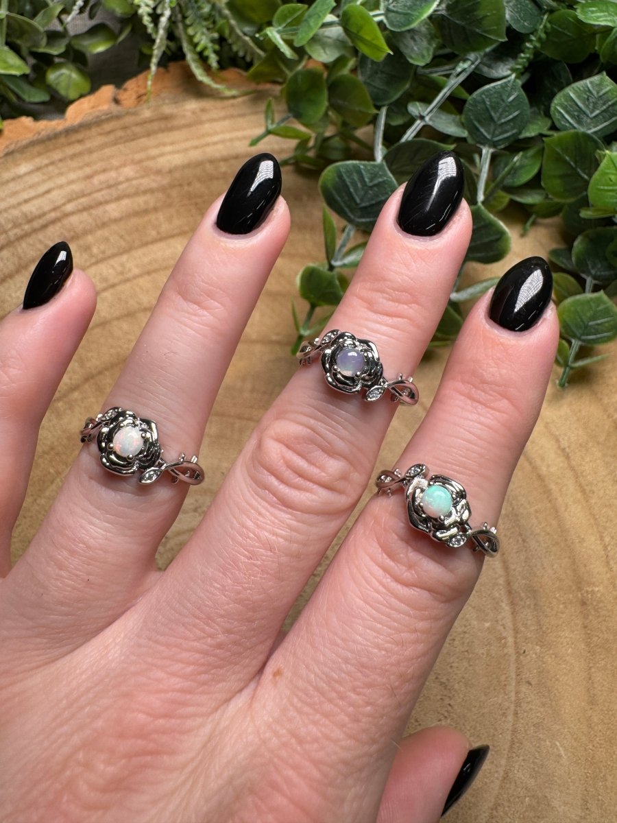 Opal Ring Adjustable | Copper Ashes
