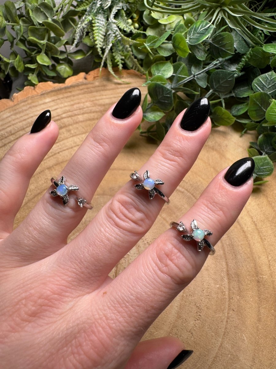 Opal Ring Adjustable | Copper Ashes
