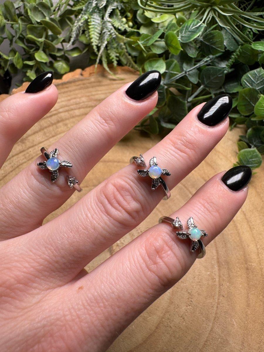 Opal Ring Adjustable | Copper Ashes