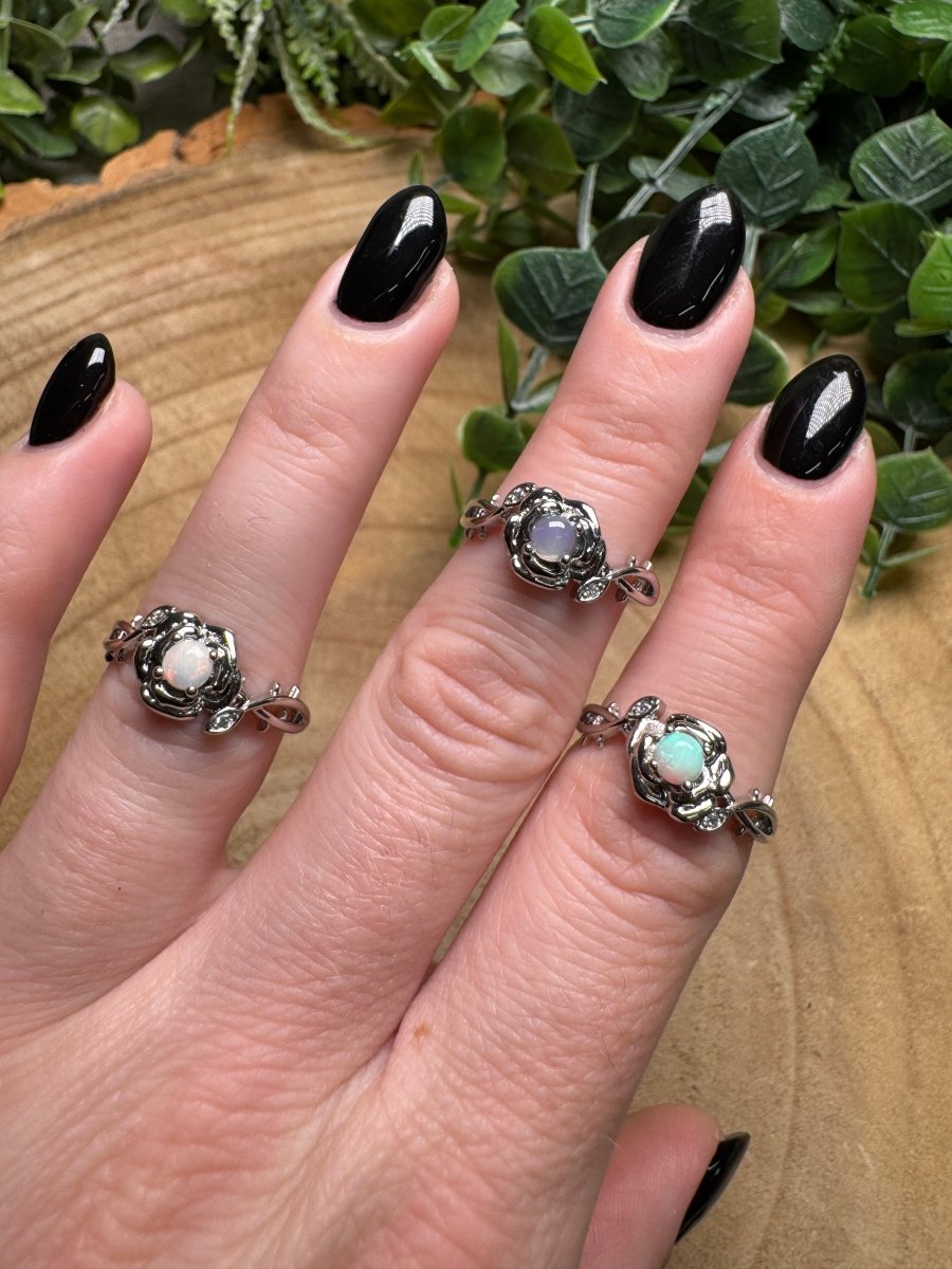 Opal Ring Adjustable | Copper Ashes
