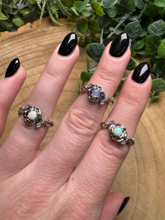 Opal Ring Adjustable | Copper Ashes