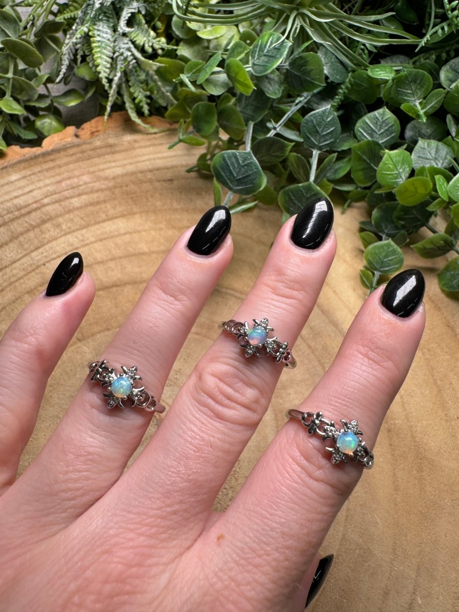 Opal Ring Adjustable | Copper Ashes