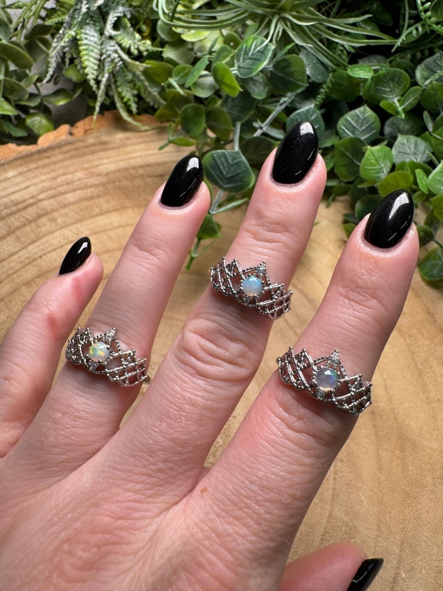 Opal Ring Adjustable | Copper Ashes