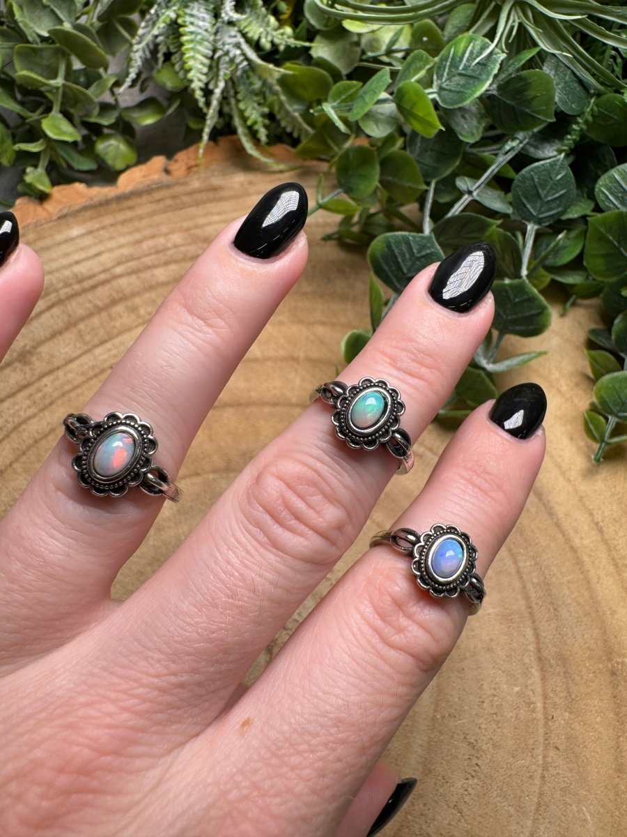 Opal Ring Adjustable | Copper Ashes