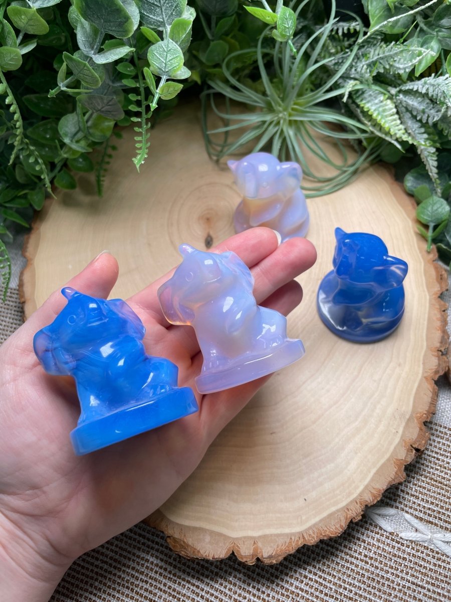 Opalite Elephant | Copper Ashes