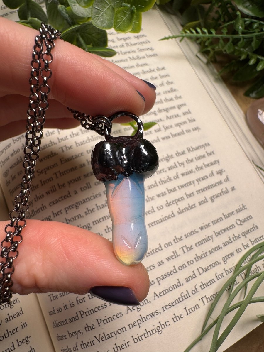 Opalite Penis Necklace | Copper Ashes