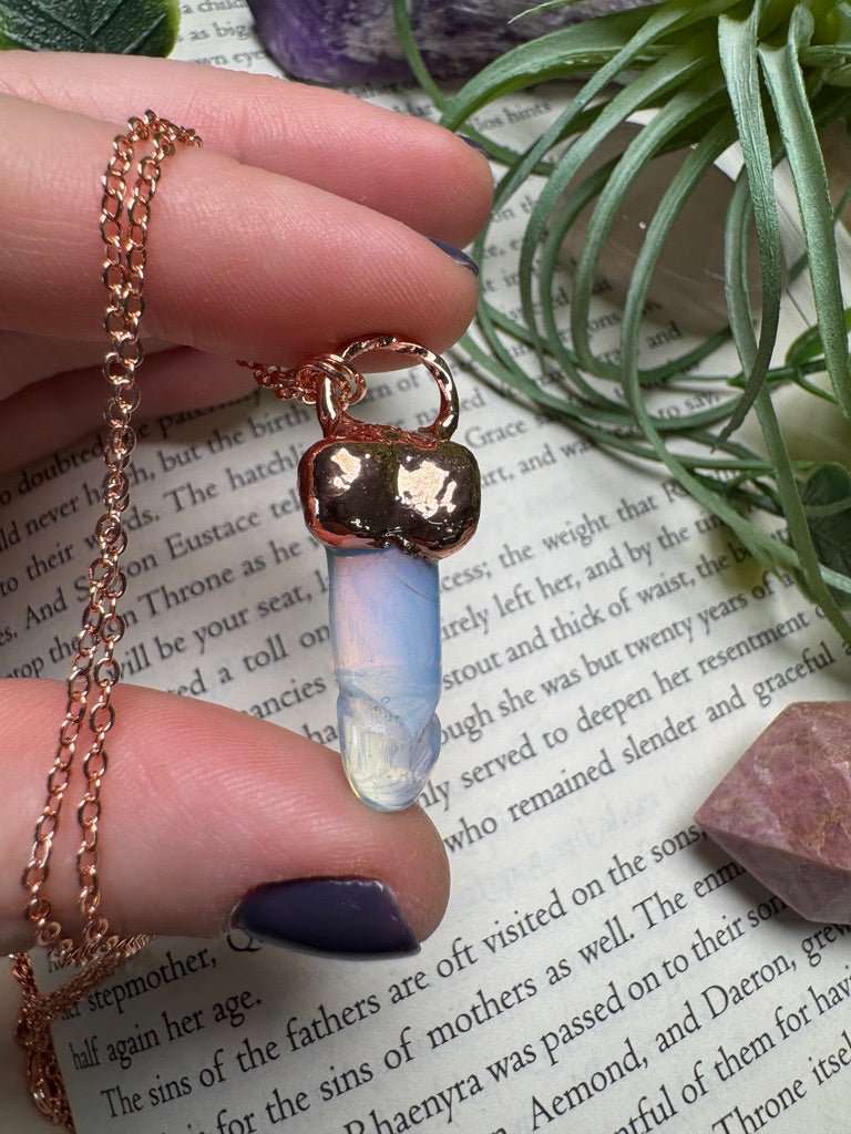 Opalite Penis Necklace | Copper Ashes