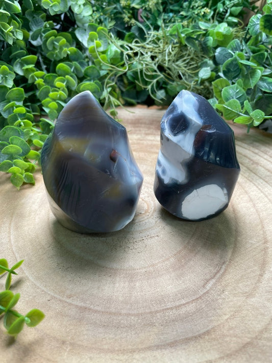 Orca Agate Flame | Copper Ashes