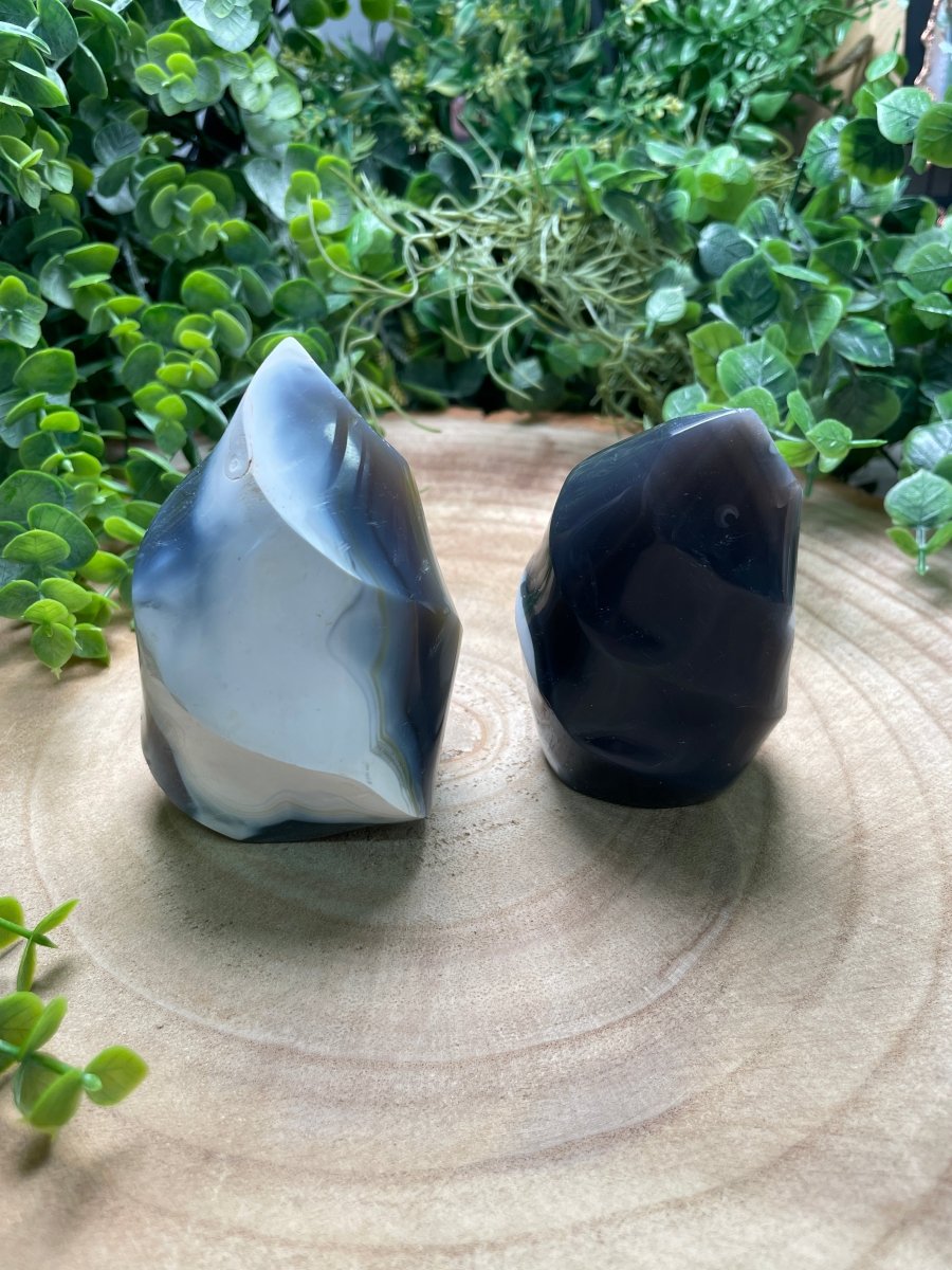 Orca Agate Flame | Copper Ashes