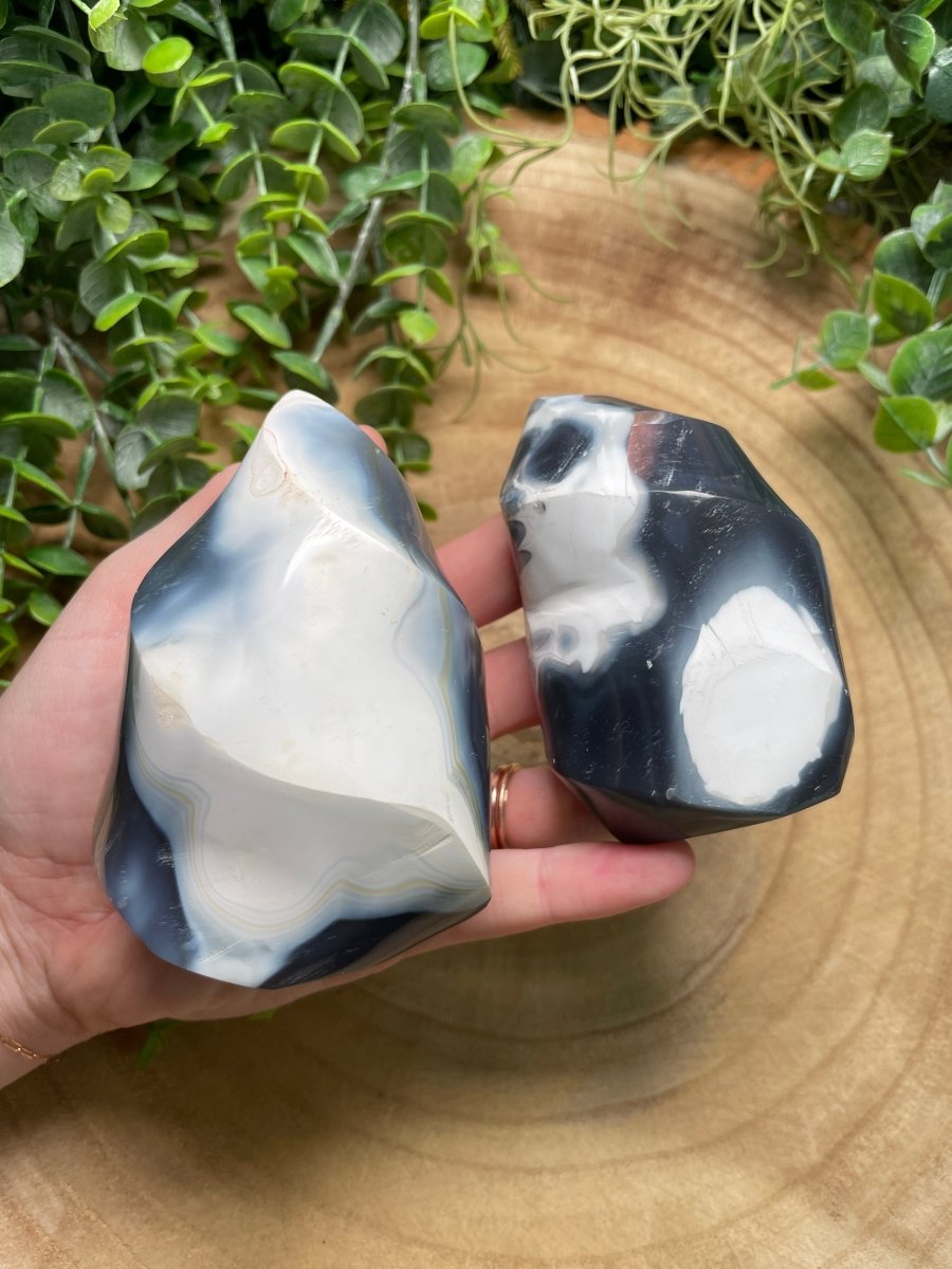 Orca Agate Flame | Copper Ashes